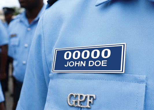 Police Nametag