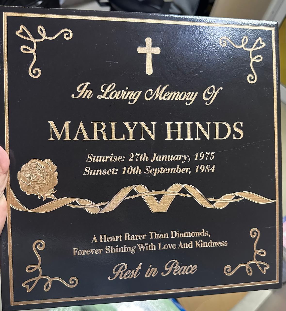 Engraved Tombstones