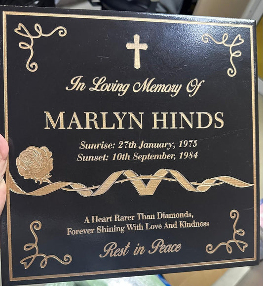 Engraved Tombstones