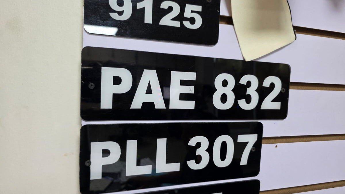 Number Plates