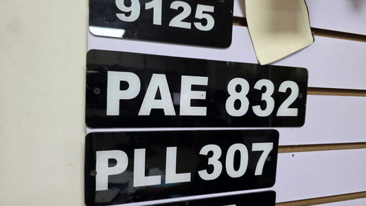 Number Plates
