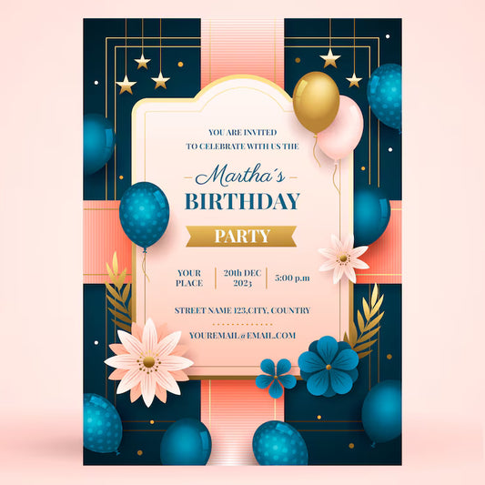 Birthday Invitations