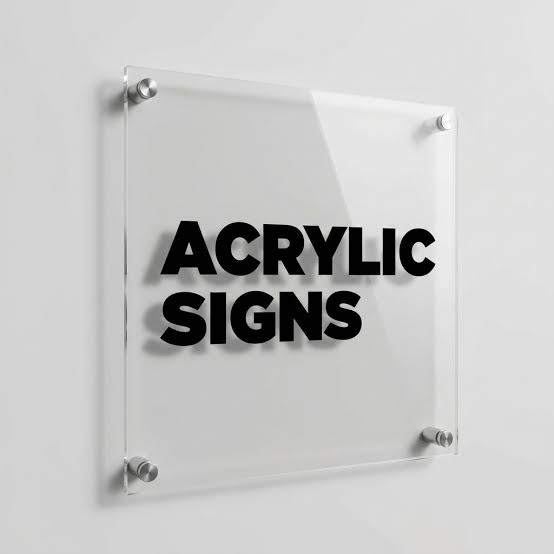 Acrylic Signs