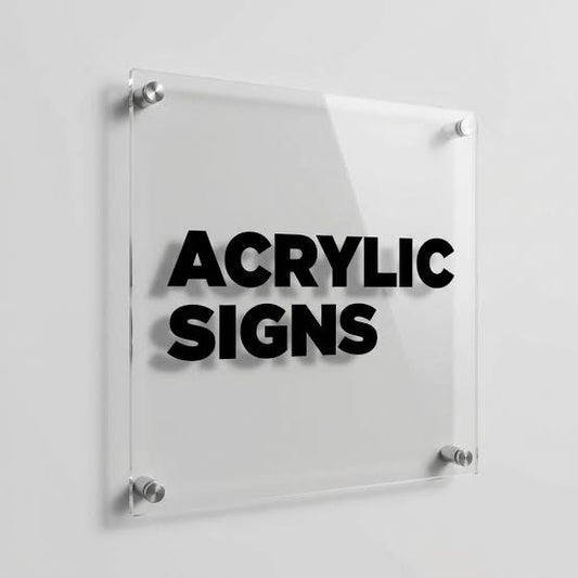 Acrylic Signs